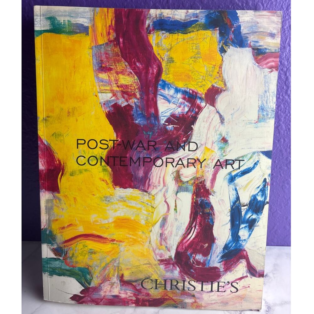 Christie's Post-War and Contemporary Art Auction Catalog Book Illustrated 2007